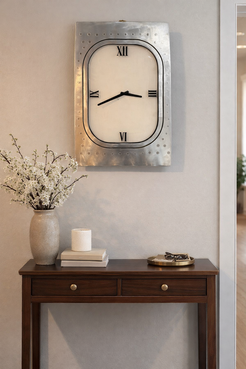 Boeing 747-400 Window Clock – Authentic Aircraft Wall Art | Custom