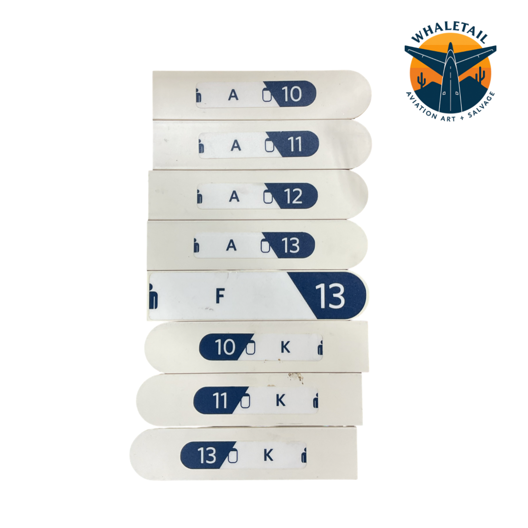 747-400 Aisle Plaque (sold individually)