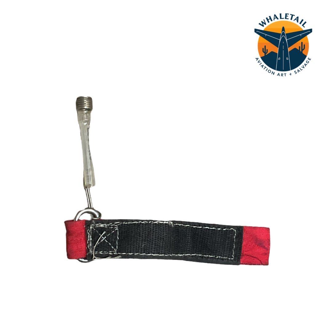 Airbus Flight Red Pull Tag – Authentic Aircraft Safety Tag