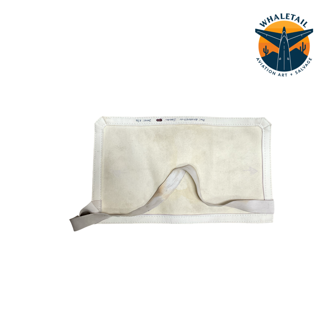 Airline “FOR FLIGHT ATTENDANT USE ONLY” Seat Bib – Authentic Aircraft Cabin Item