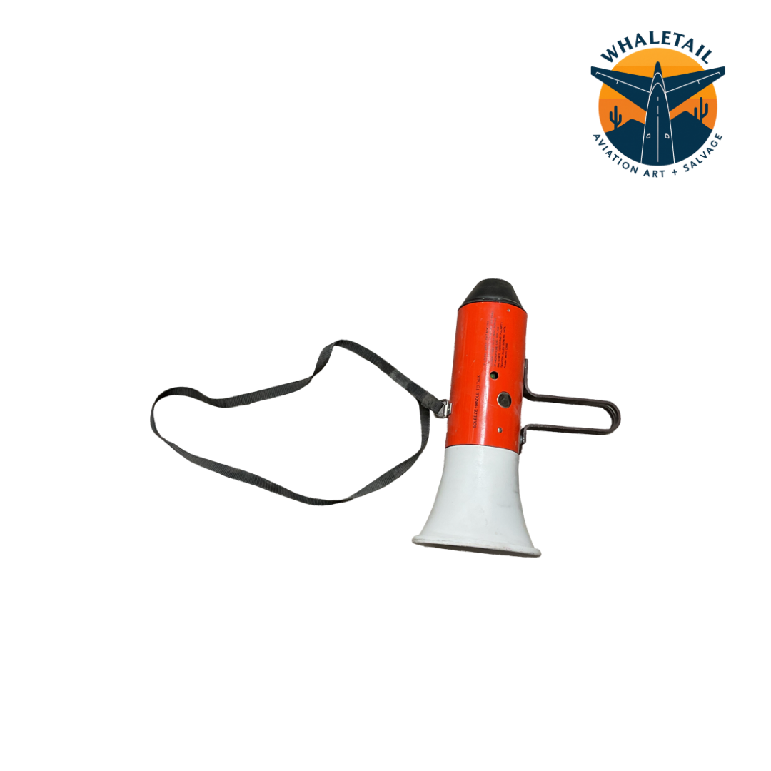 Portable Safety Megaphone – Orange & White (PN A3-06-1405)