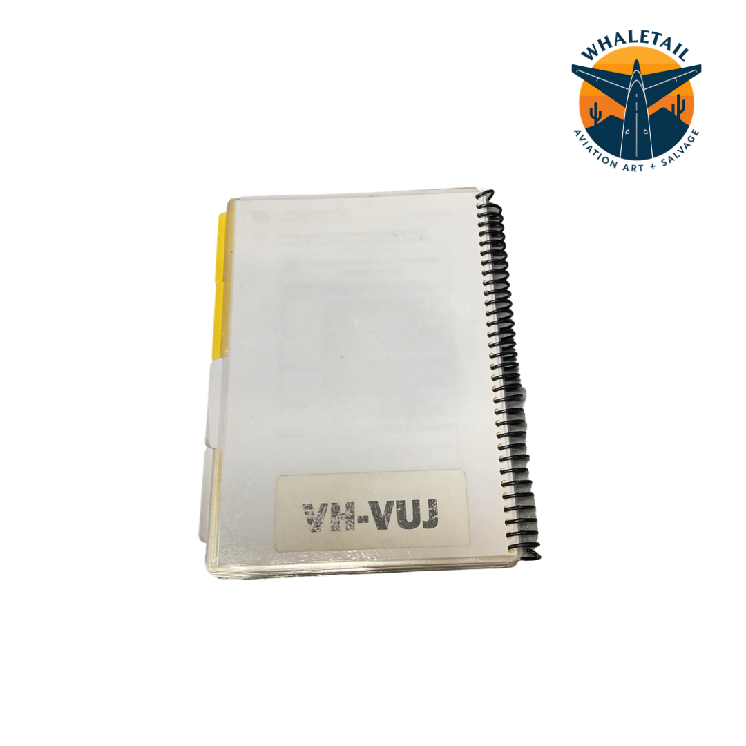Virgin Australia Boeing 737 Handbook – Original Operations Manual (Volume B9.1)