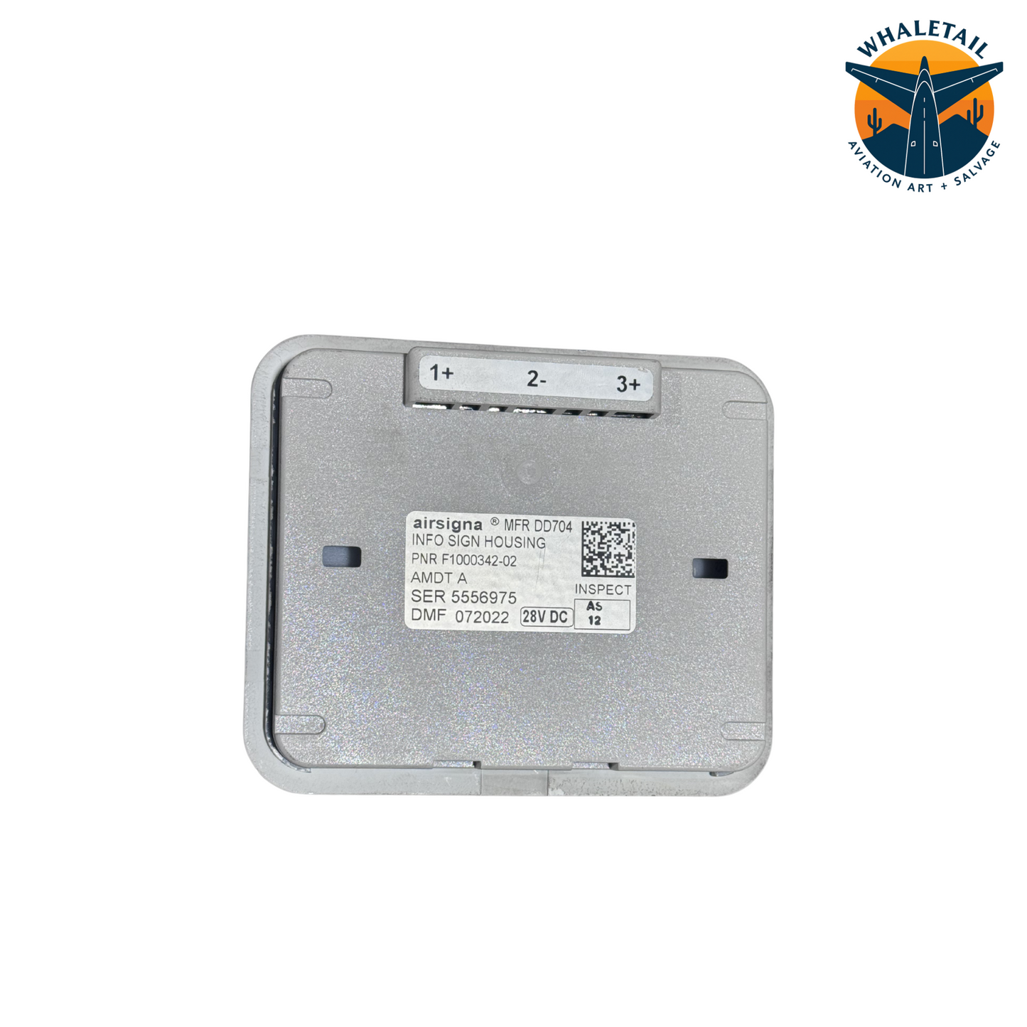 Lavatory Plaque | PN F1000342-02