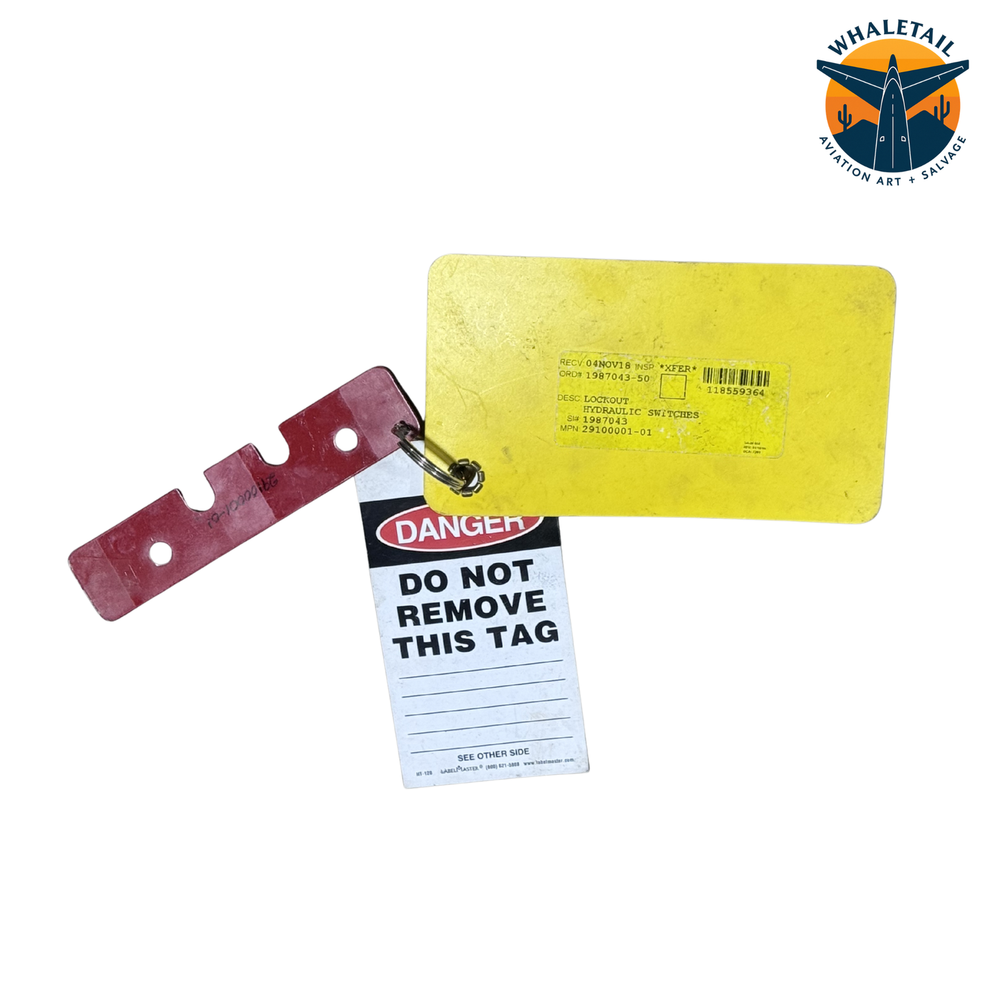 Aircraft Lockout Hydraulic Switch – Safety & Maintenance Control Component | PN 29100001-01
