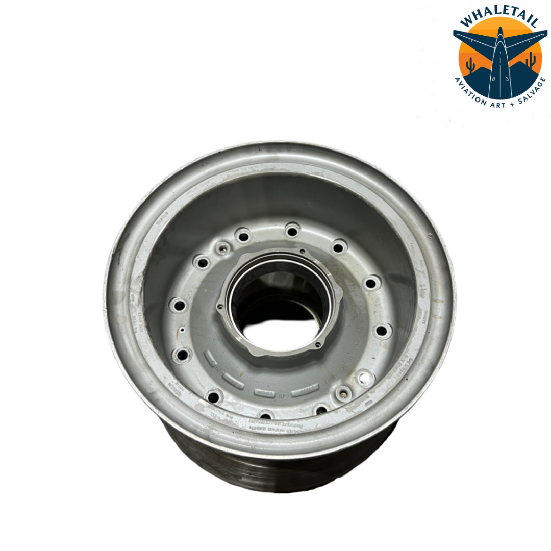 Authentic A300 NLG Aircraft Wheel Hub Coffee Table