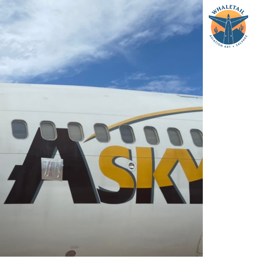 737 Aircraft - Single Window Cut