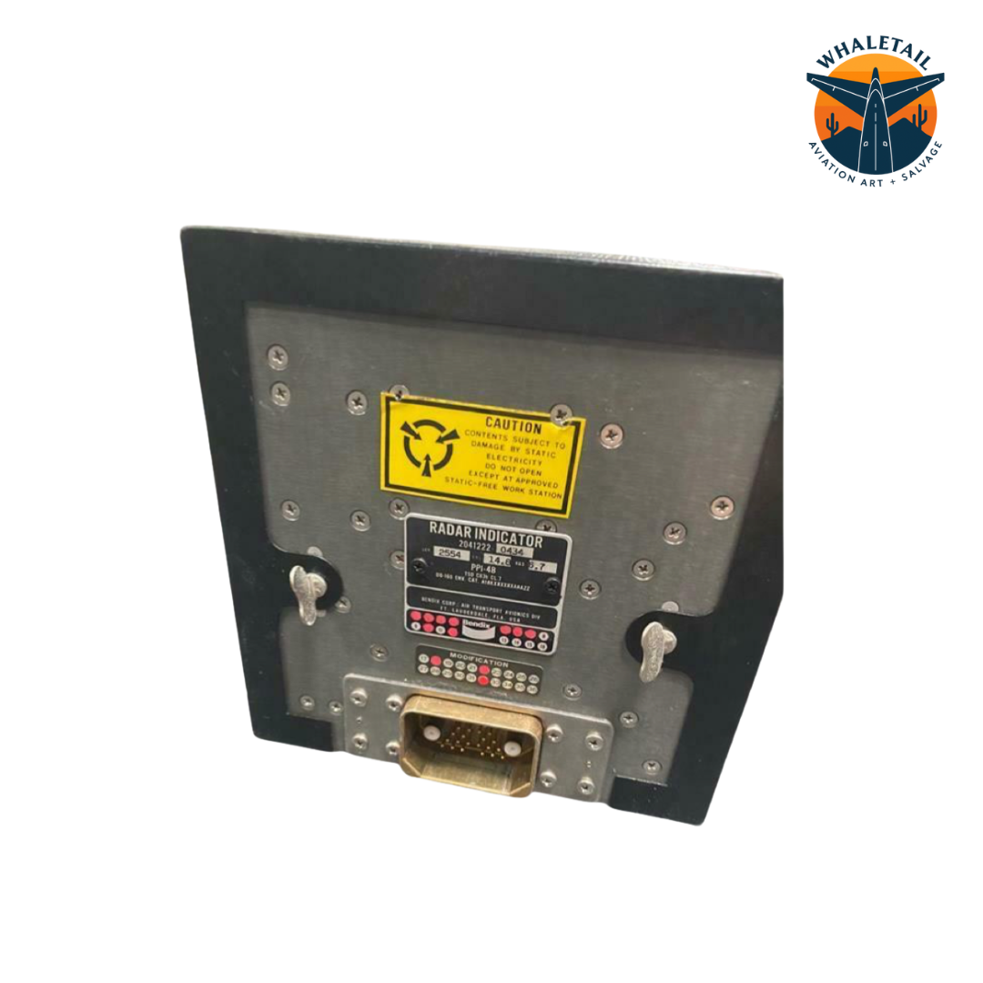 747-400 Radar Indicator - 747 Flight Deck