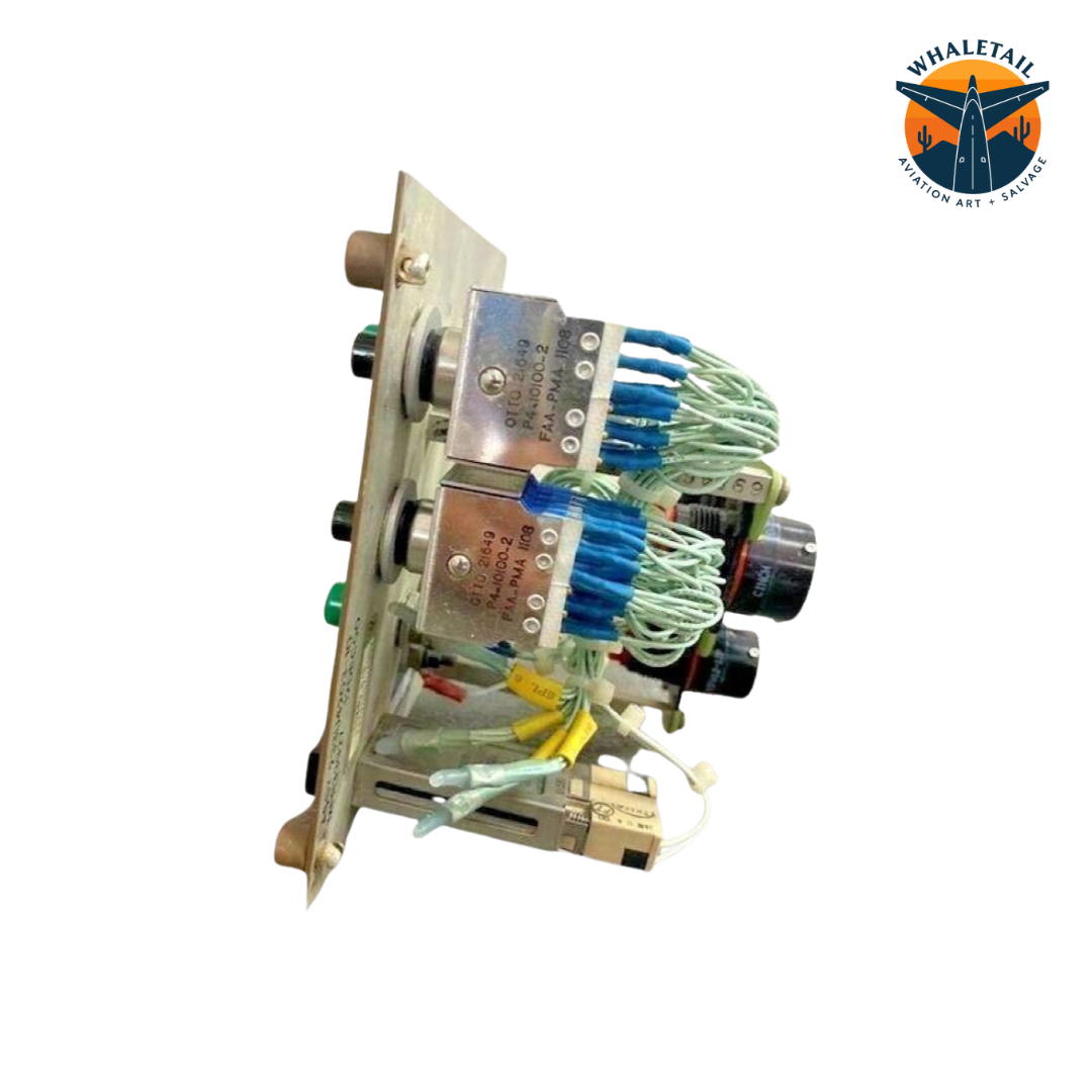 747-400 Squib Test Panel from flight deck