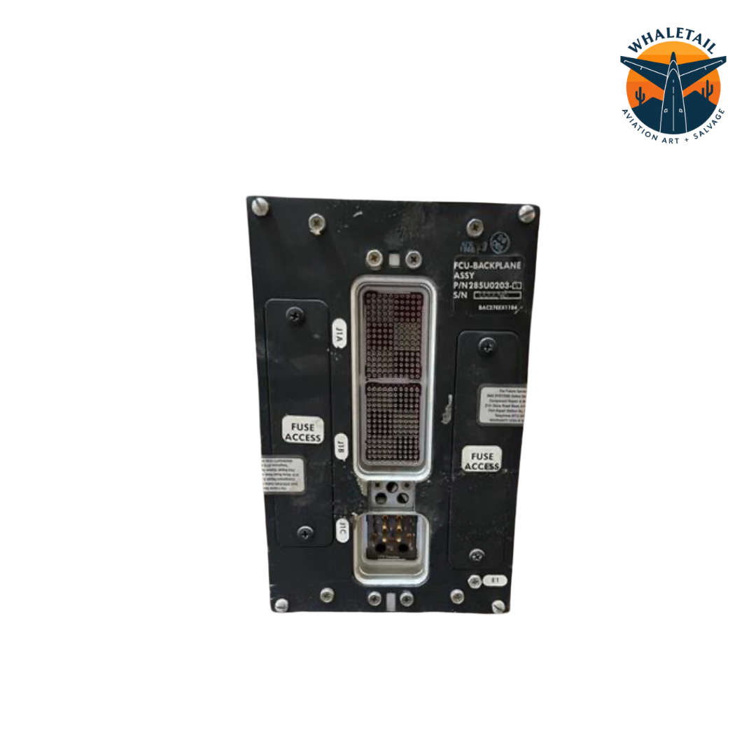 Original 747-400 Flap Control Module out of the Avionics Bay