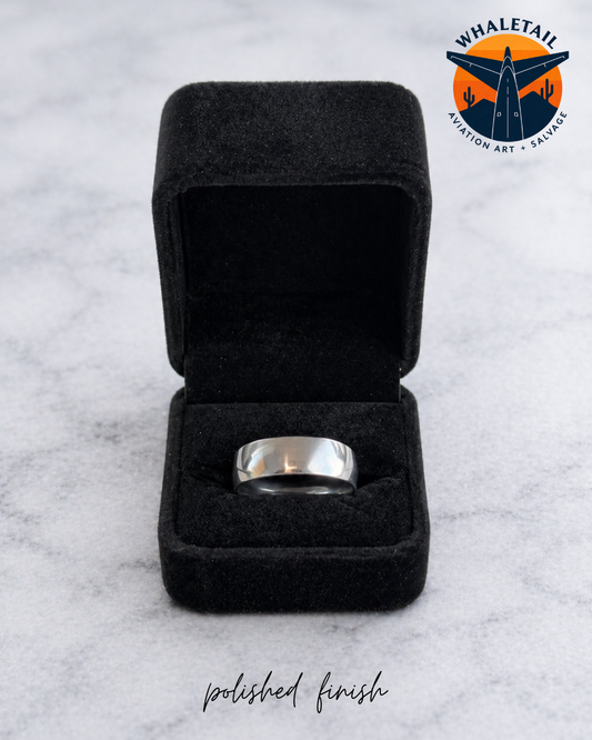 BOEING 747 Titanium Ring