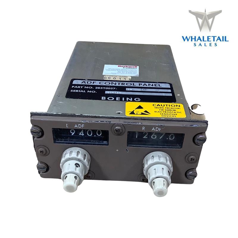 767 ADF Control Panel from Flight Deck Whaletail Sales