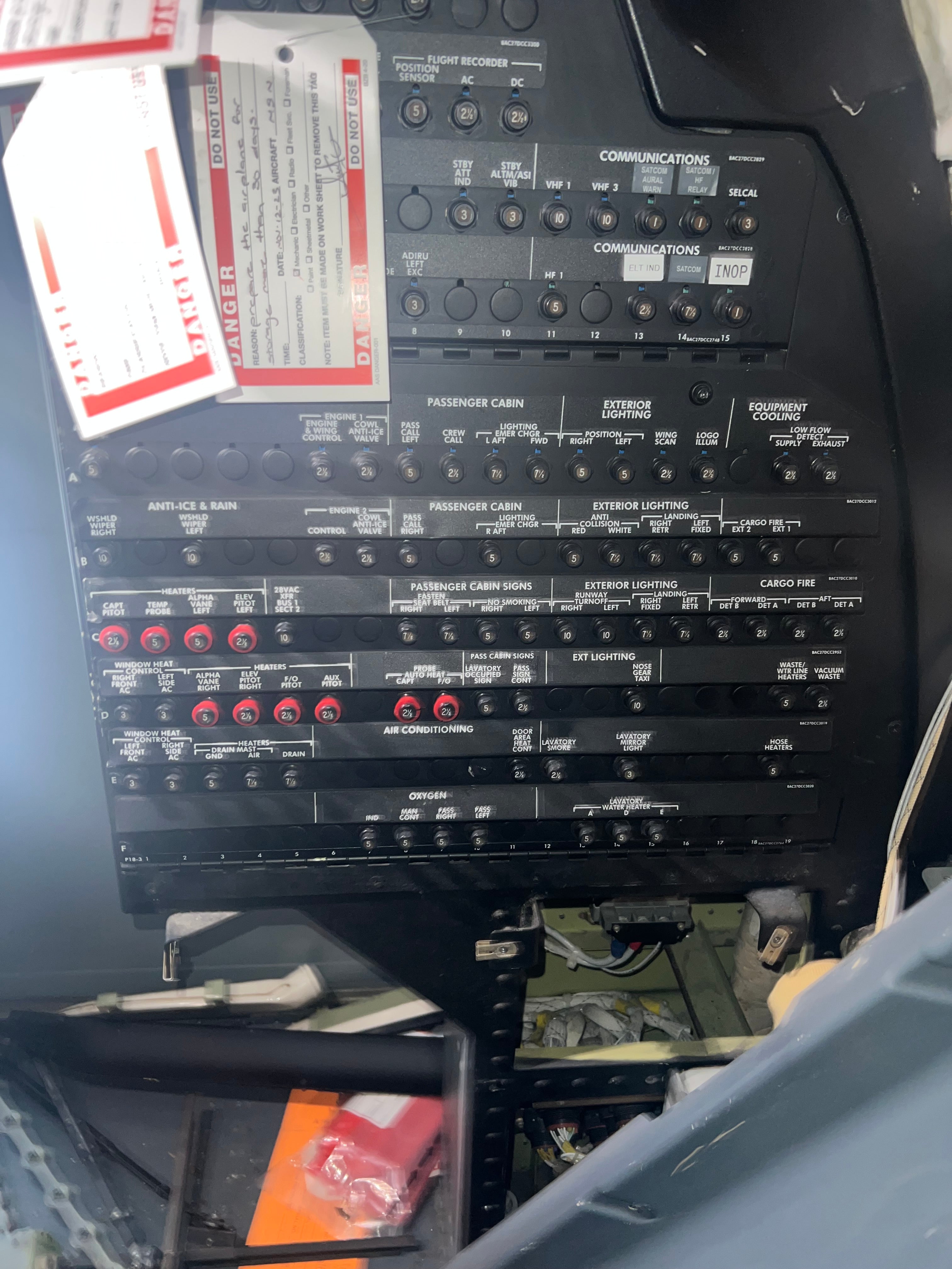 737-700 CB Panels (Both Sides)