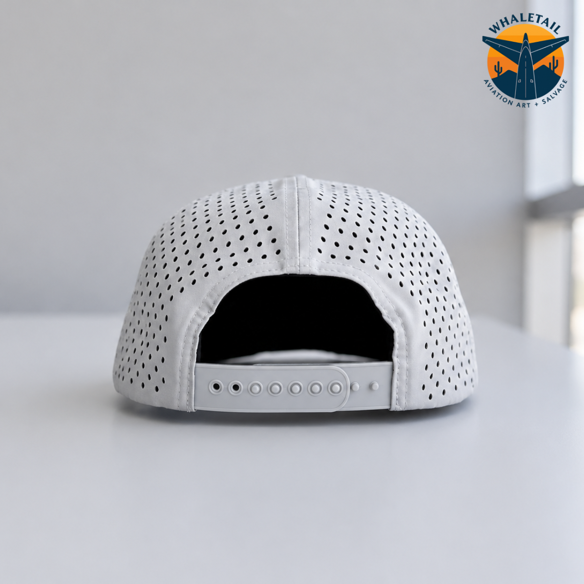 Whaletail PVC Patch Hat | Aviation Snapback