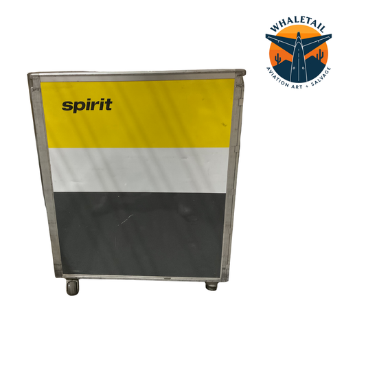Retired Spirit Airlines Full-Size Galley Serving Cart | PN ZK101061