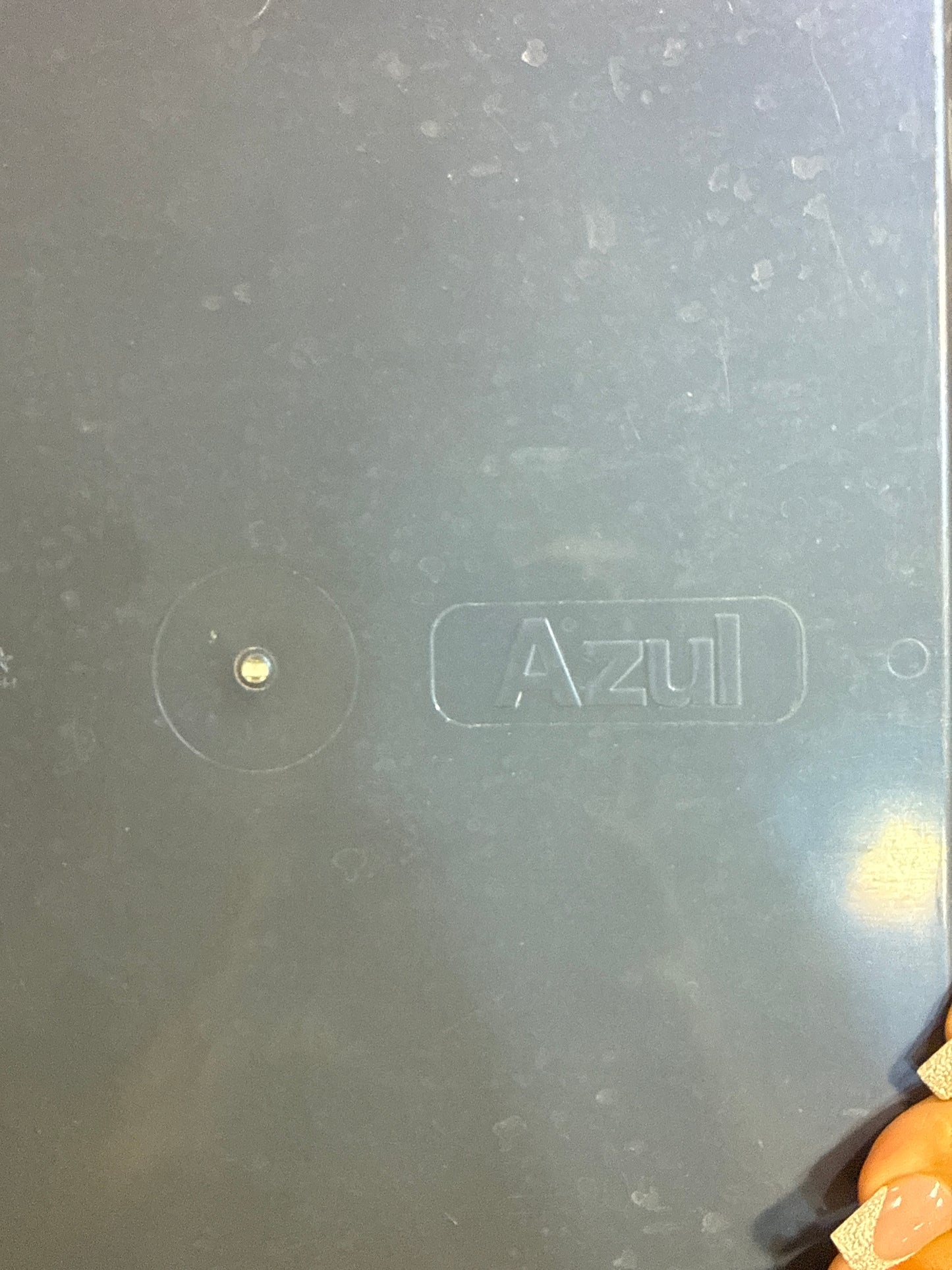 Blue Airline Inflight Serving Tray