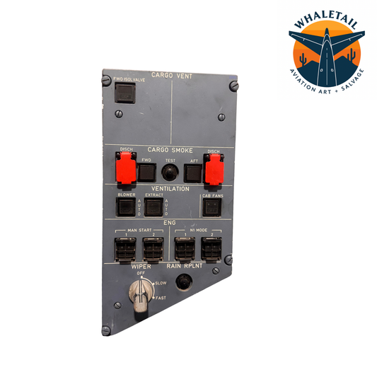 Aircraft ENG/VENT/CARGO SMOKE Panel | 22VU