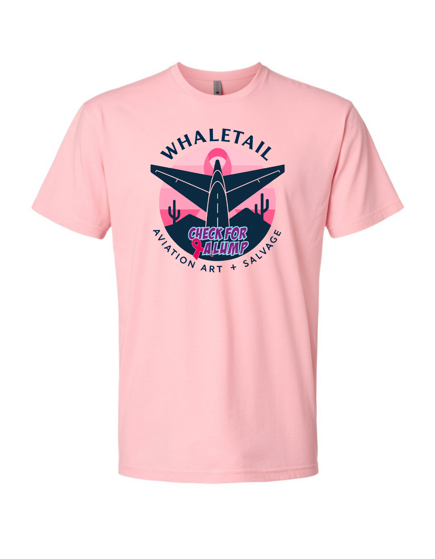 Whaletail x Check for a Lump T-Shirt
