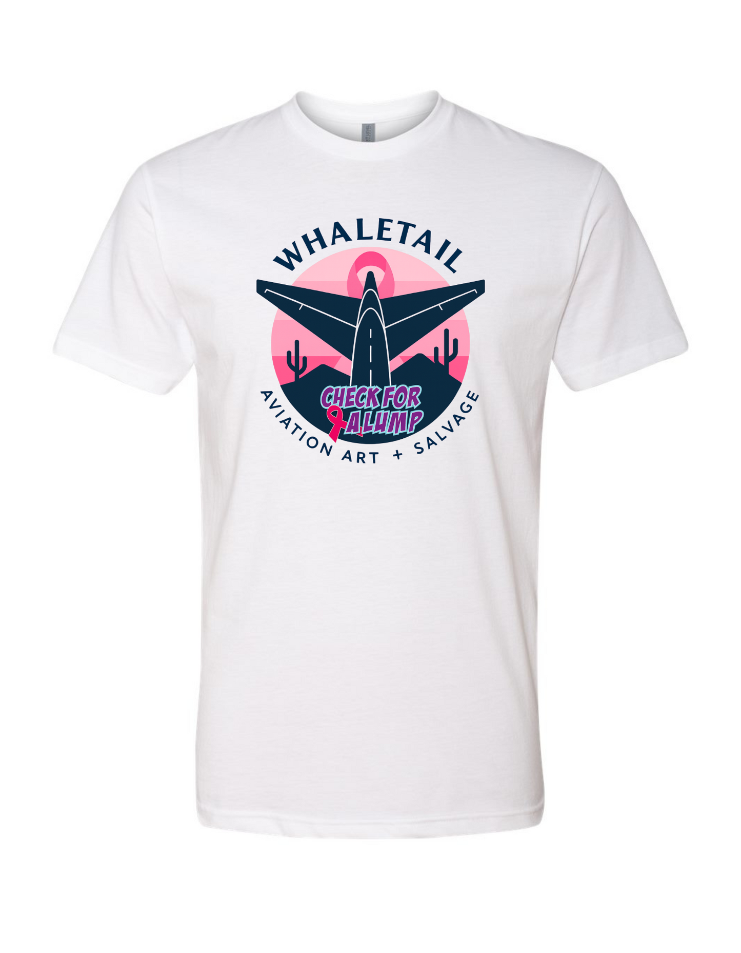 Whaletail x Check for a Lump T-Shirt