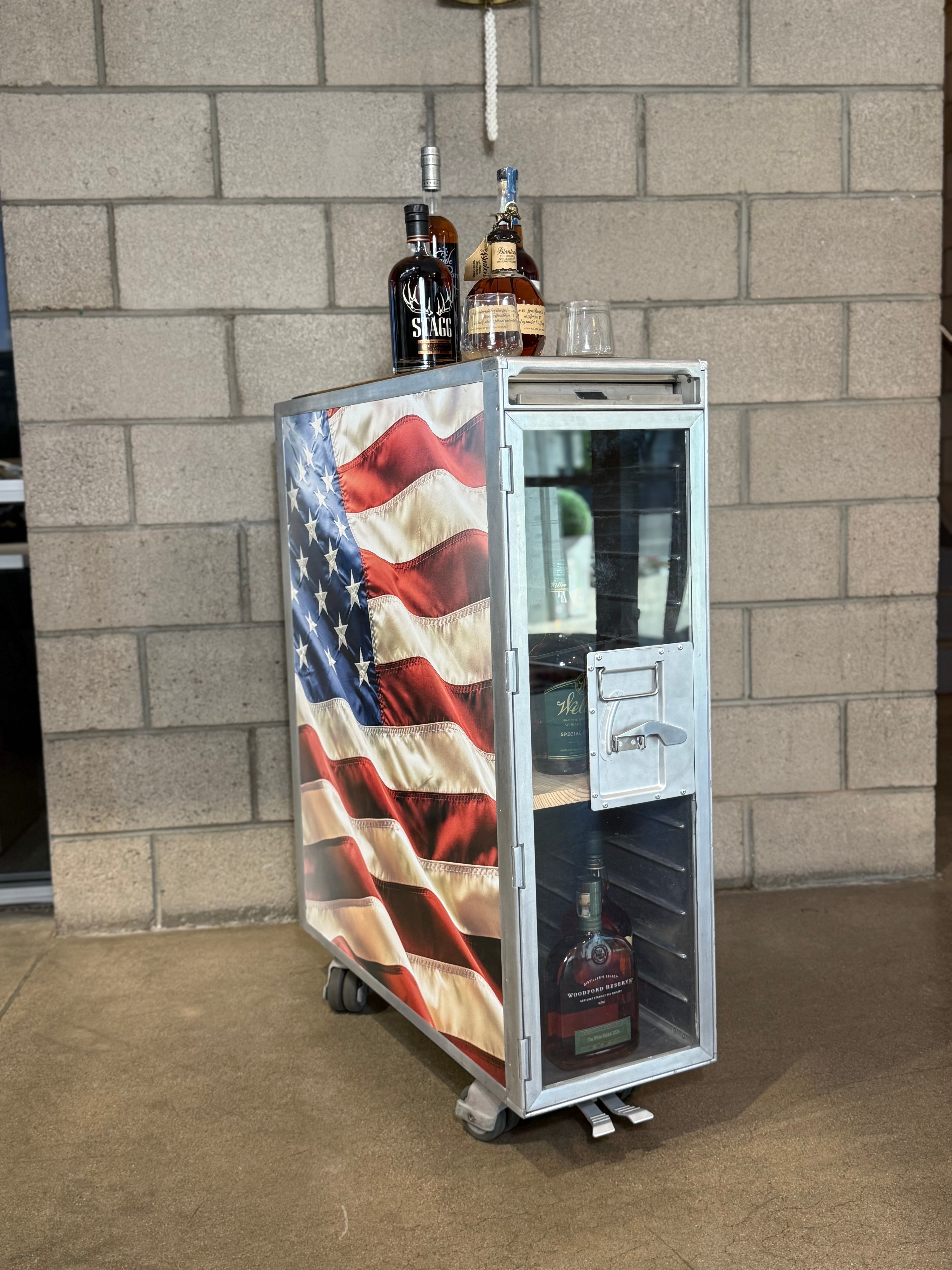 USA Custom Bar Cart