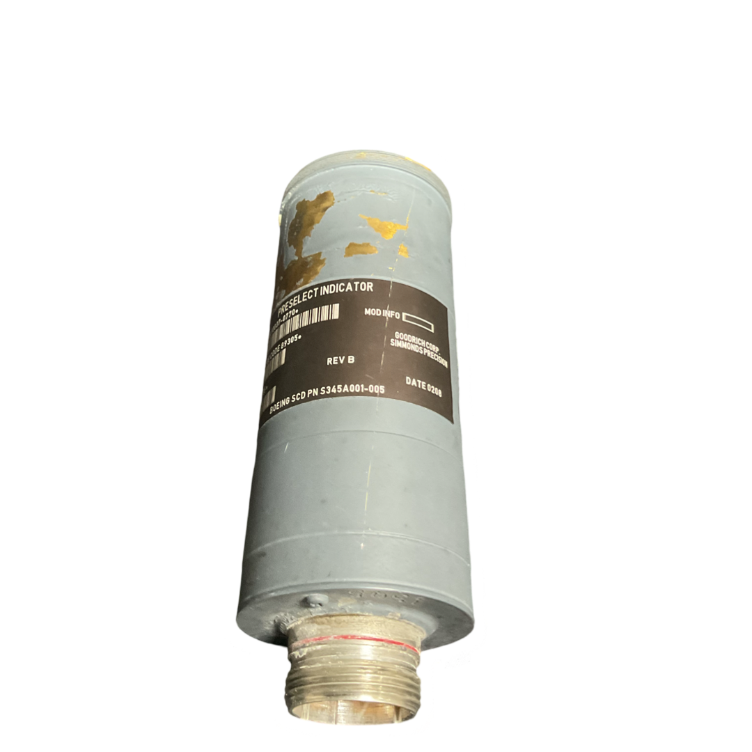 737 Aircraft Fuel Preselect Indicator
