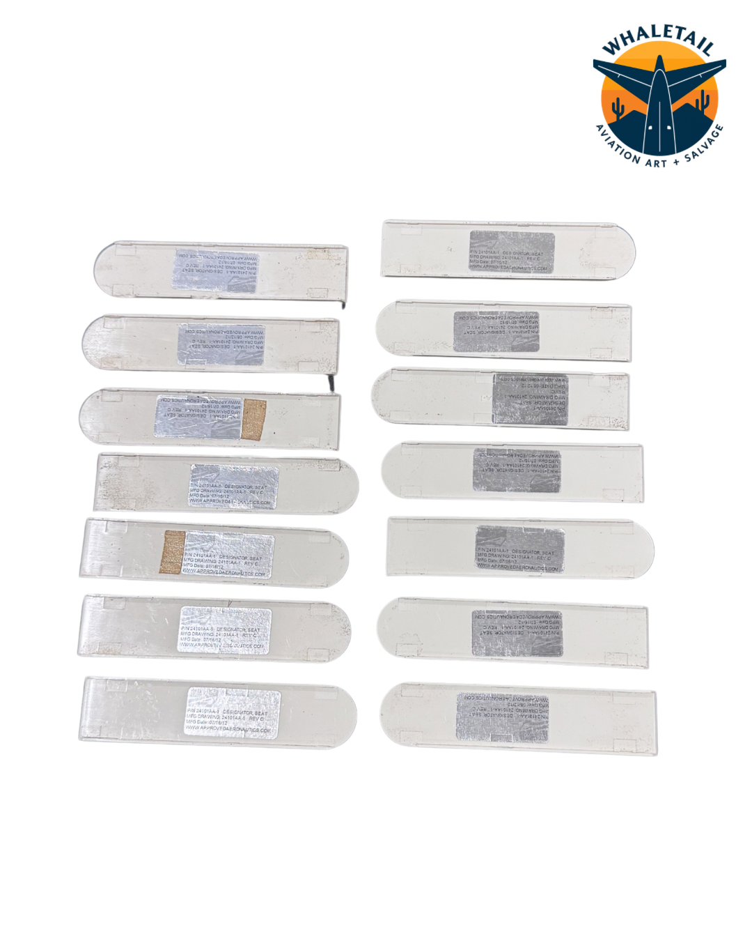 747-400 Economy Comfort Aisle Plaque (sold individually)
