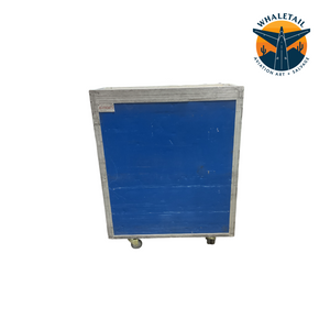 Authentic Air India Full-Size Galley Cart Blue