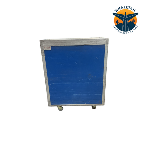 Authentic Air India Full-Size Galley Cart Blue