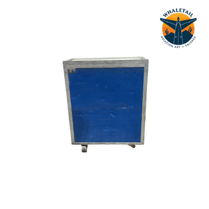 Authentic Air India Full-Size Galley Cart Blue
