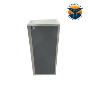 Authentic WestJet Aircraft Half-Size Galley Waste Cart (stand alone)