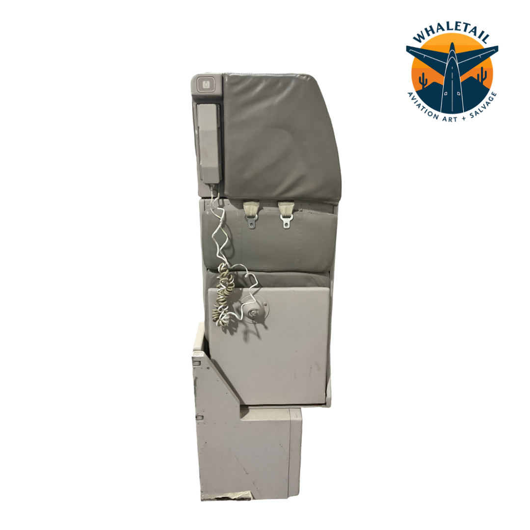 Airbus Pivoting Attendant Seat w/ Interphone