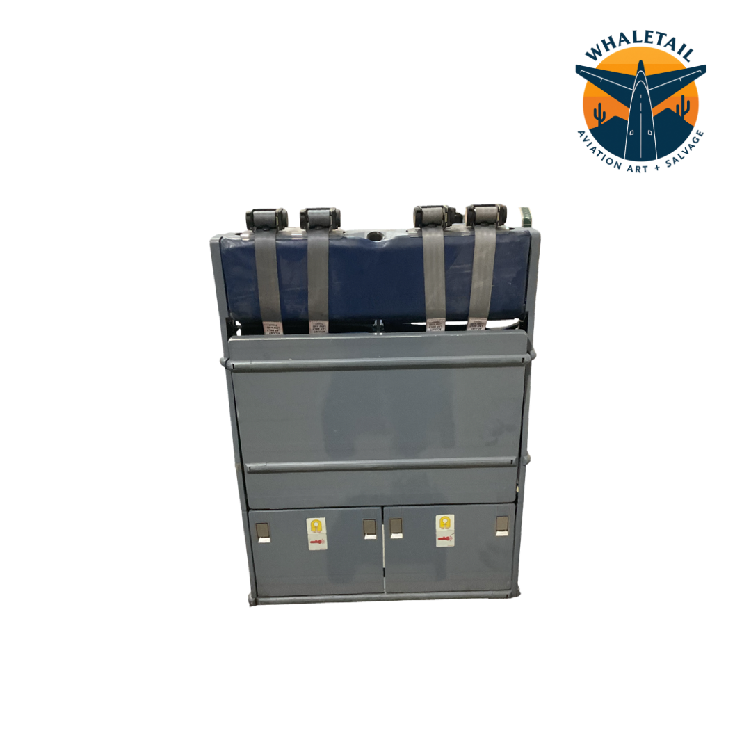 Dual Airbus Cabin Attendant Seats