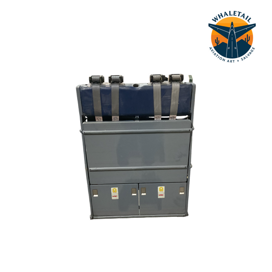 Dual Airbus Cabin Attendant Seats