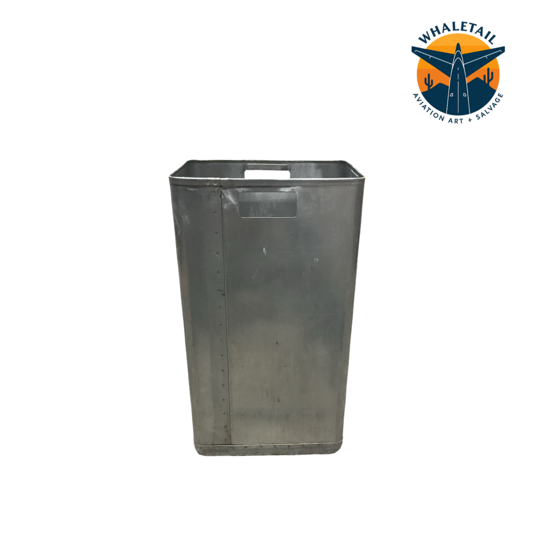 Airplane Interior Aluminum Trash Bin