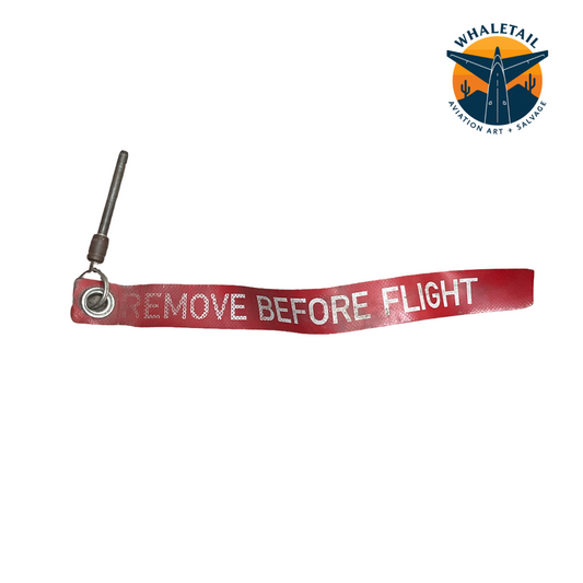 “REMOVE BEFORE FLIGHT” Tag with Pin – 98IIA52.1.0.7632.000