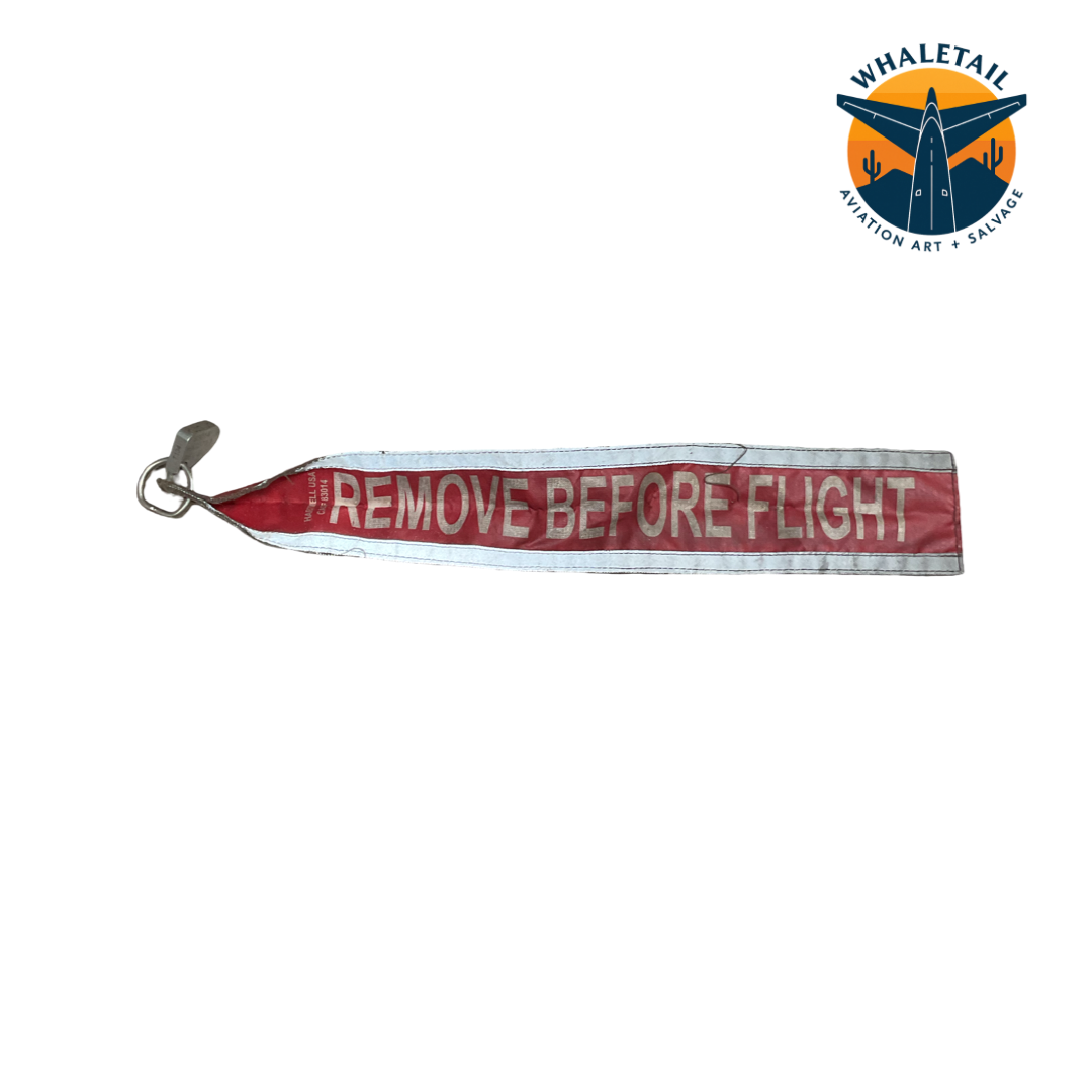 Hartwell “REMOVE BEFORE FLIGHT” Tag – Authentic Aircraft Safety Tag