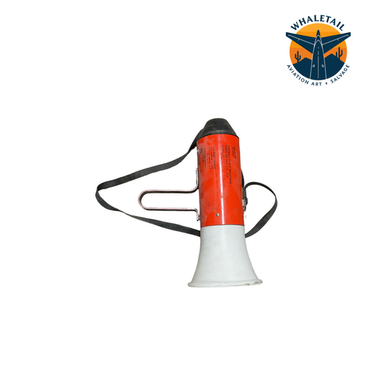 Portable Safety Megaphone – Orange & White (PN A3-06-1405)