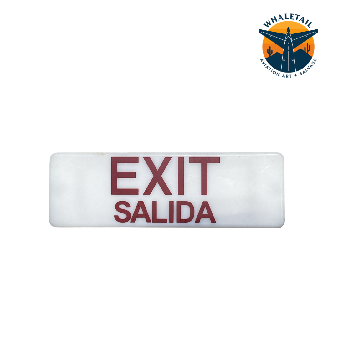 Airbus Emergency Exit Sign – PN F1000550-20