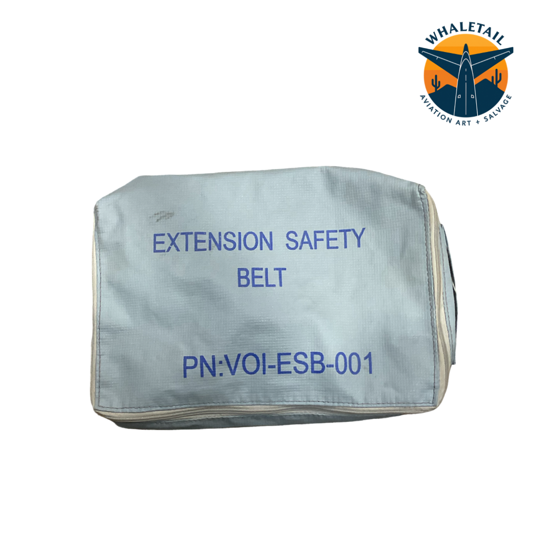 Retired Aircraft Extension Safety Belt Bag – Blue & Grey | PN VOI-ESB-001