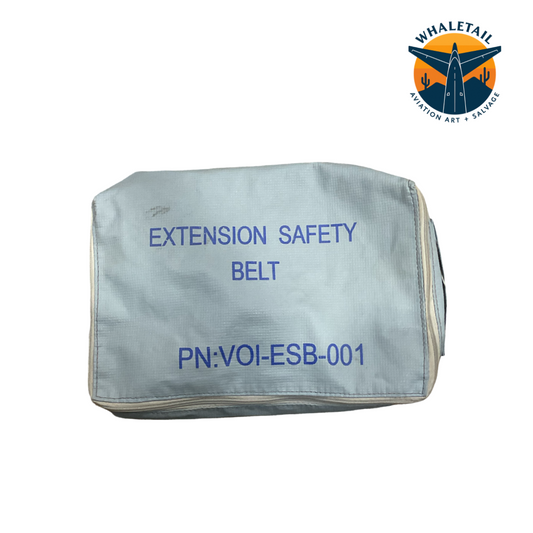 Retired Aircraft Extension Safety Belt Bag – Blue & Grey | PN VOI-ESB-001