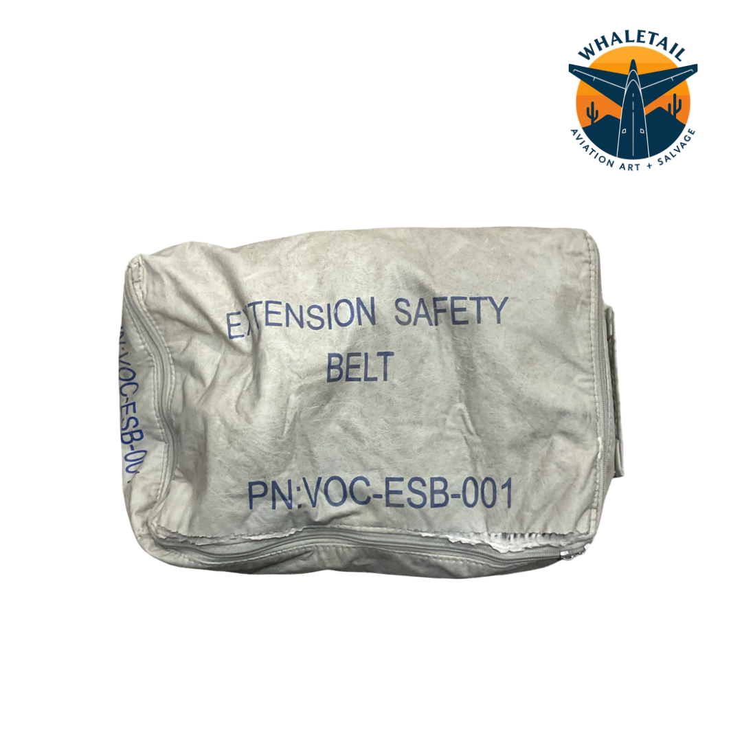 Retired Aircraft Extension Safety Belt Bag – Blue & Grey | PN VOI-ESB-001