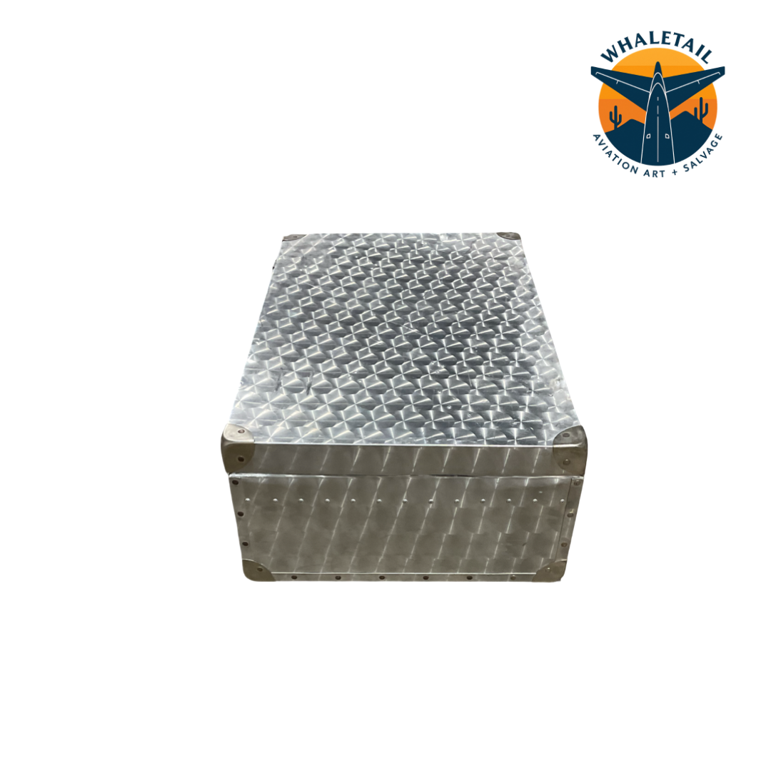Aluminum Airline Chest – Authentic Aircraft Storage Container