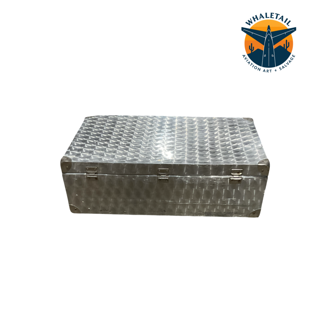 Aluminum Airline Chest – Authentic Aircraft Storage Container
