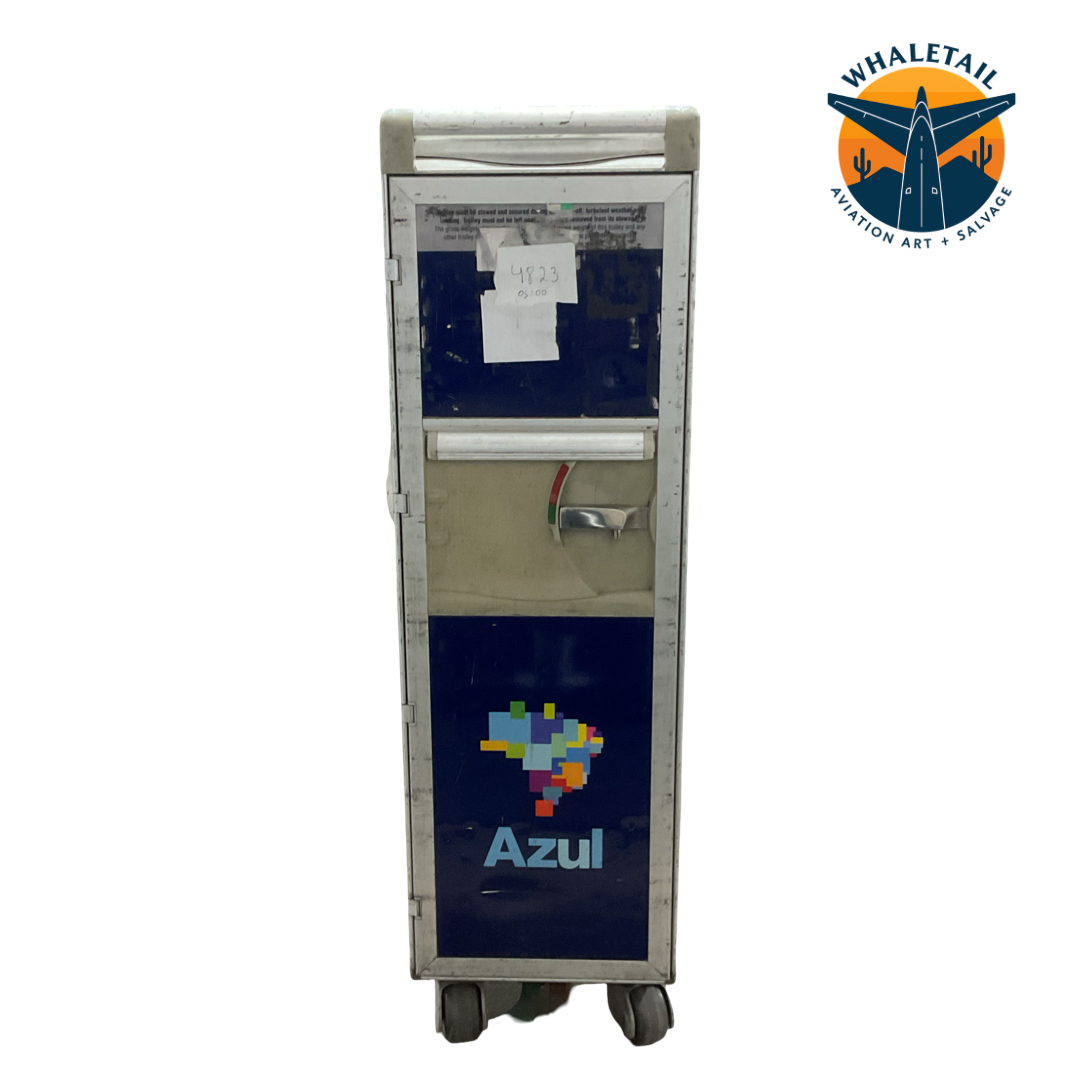 AZUL Galley Waste Cart – Authentic Aircraft Cabin Cart | PN TK605017