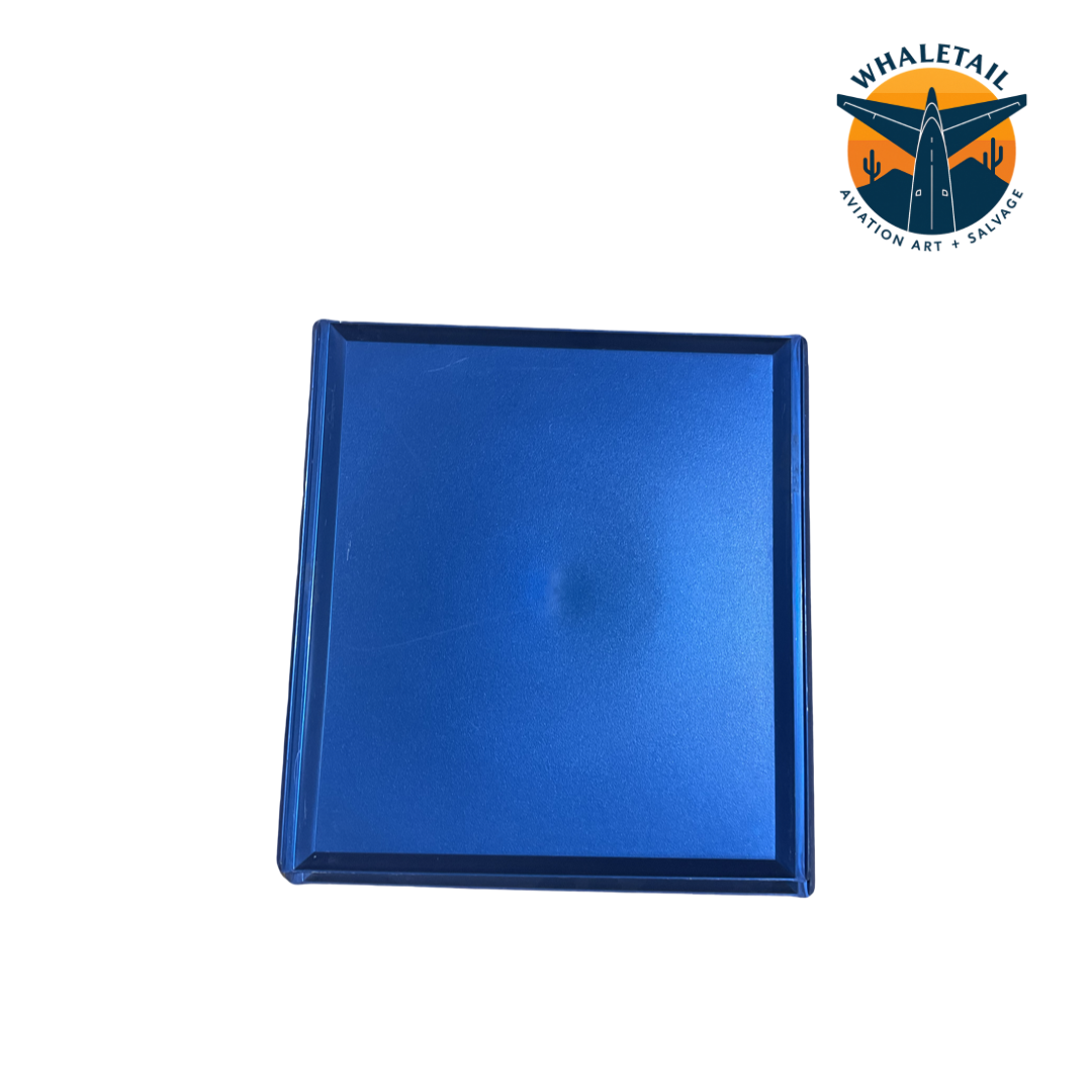 Blue Airline Inflight Serving Tray