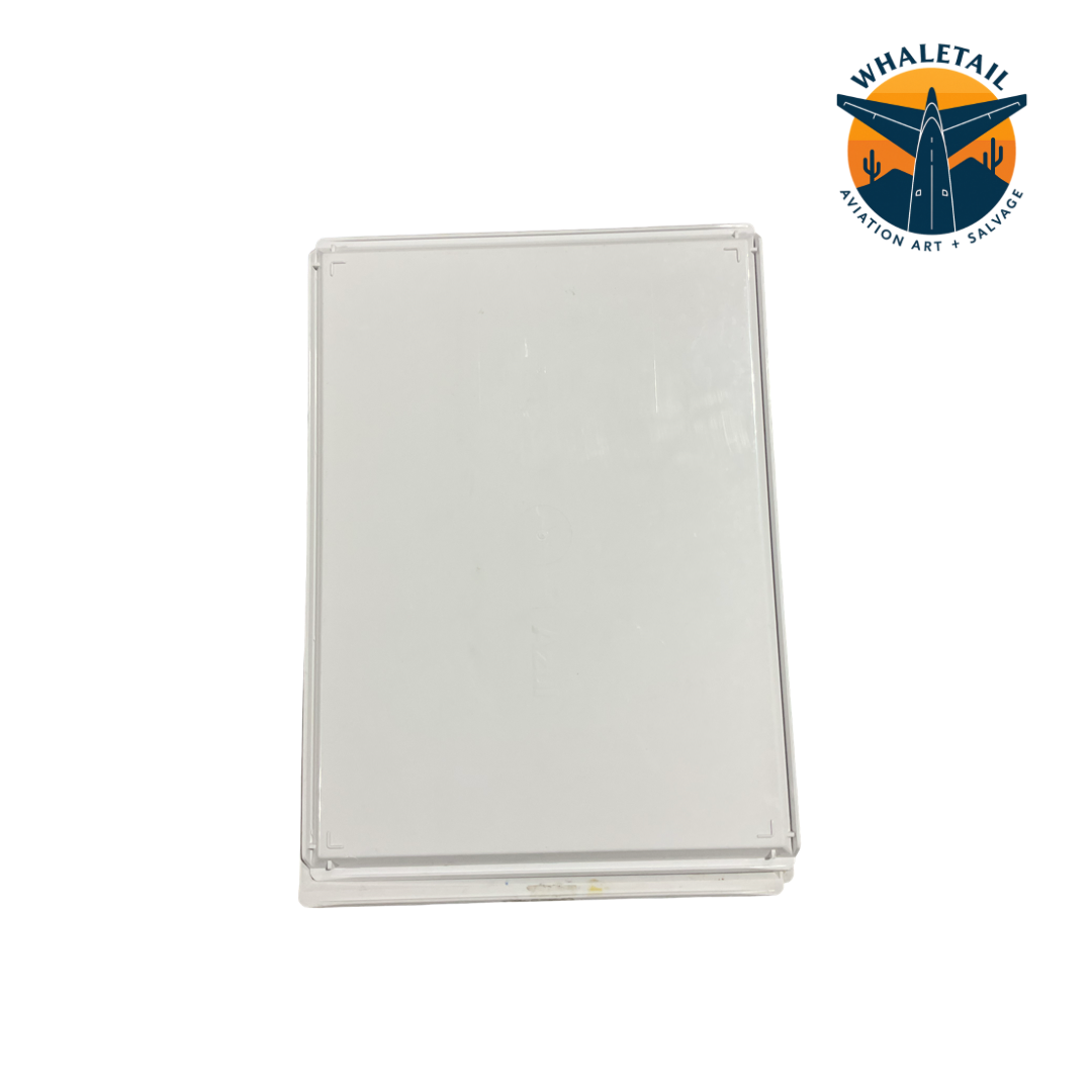 White Airline Inflight Serving Tray