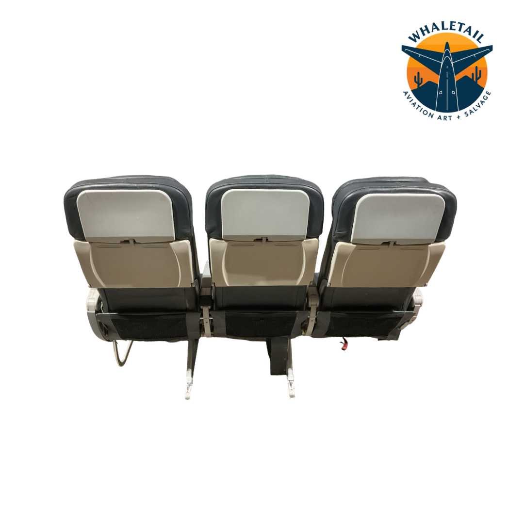 Virgin Australia Boeing 737 Economy Row of 3 Seats | Authentic Aircraft Seating