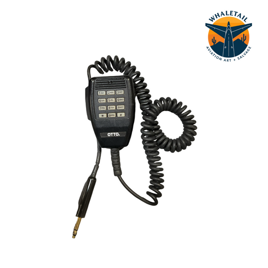 OTTO Flight Deck Microphone – Authentic Aircraft Cockpit Equipment
