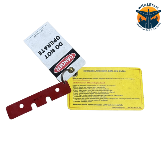 Aircraft Lockout Hydraulic Switch – Safety & Maintenance Control Component | PN 29100001-01