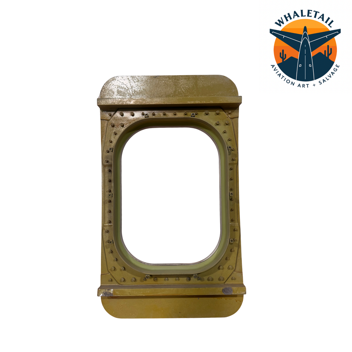 Boeing 747 Aircraft Single Window Cut | Rounded Edges