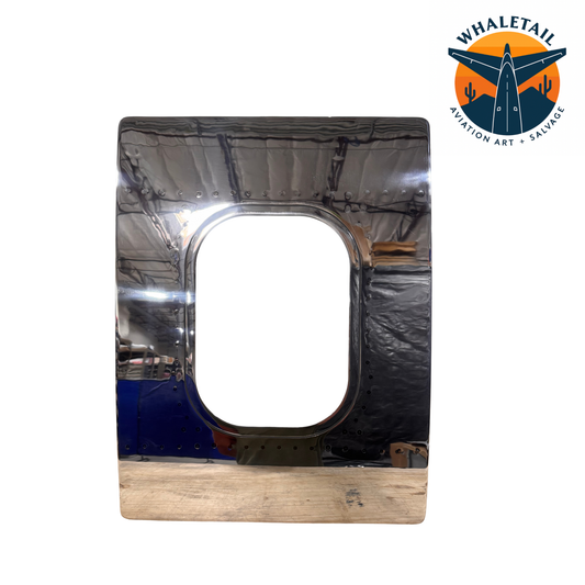 Boeing 747 Aircraft Polished Single Window Cut | Authentic Aircraft Window